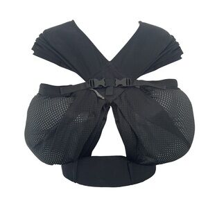 Mini monkey Twin Black Mesh Carrier